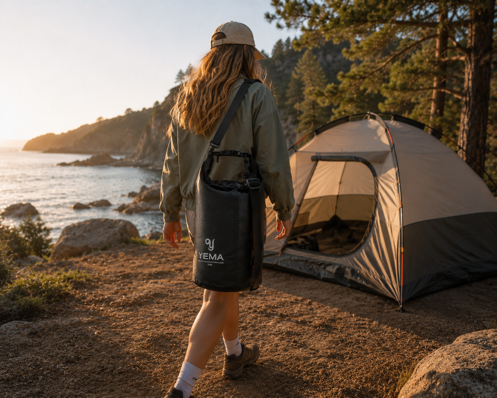 Summit Waterproof Dry Bag with Phone Pouch