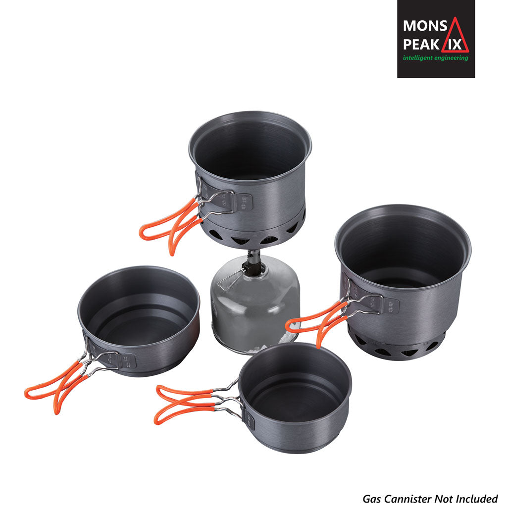 Ultralight Backpacking Cook Set with Stove