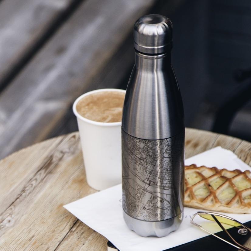 Leadville - Colorado Map Insulated Bottle