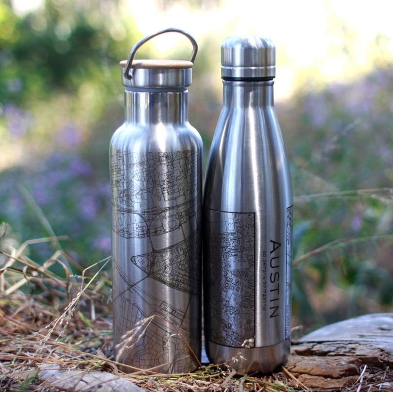 Leadville - Colorado Map Insulated Bottle